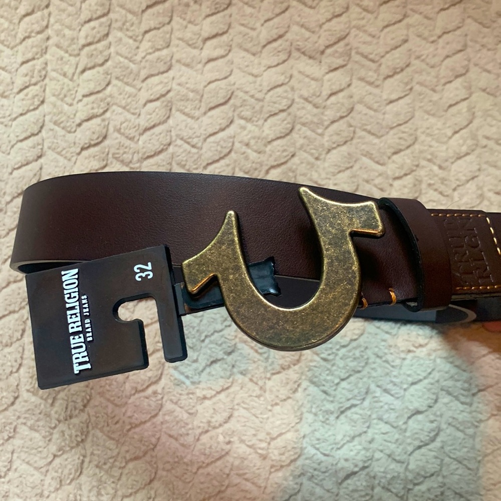 TRUE RELIGION BELT sz 32 Brand New